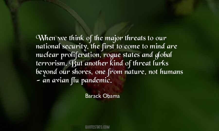 Nuclear Threat Quotes #1196180