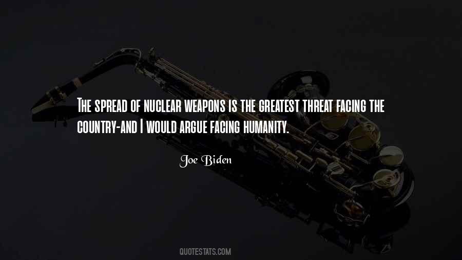 Nuclear Threat Quotes #1333580