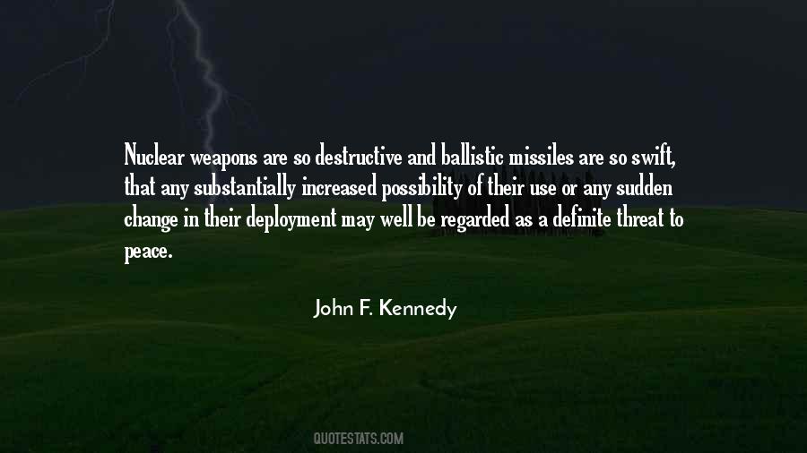 Nuclear Threat Quotes #283974