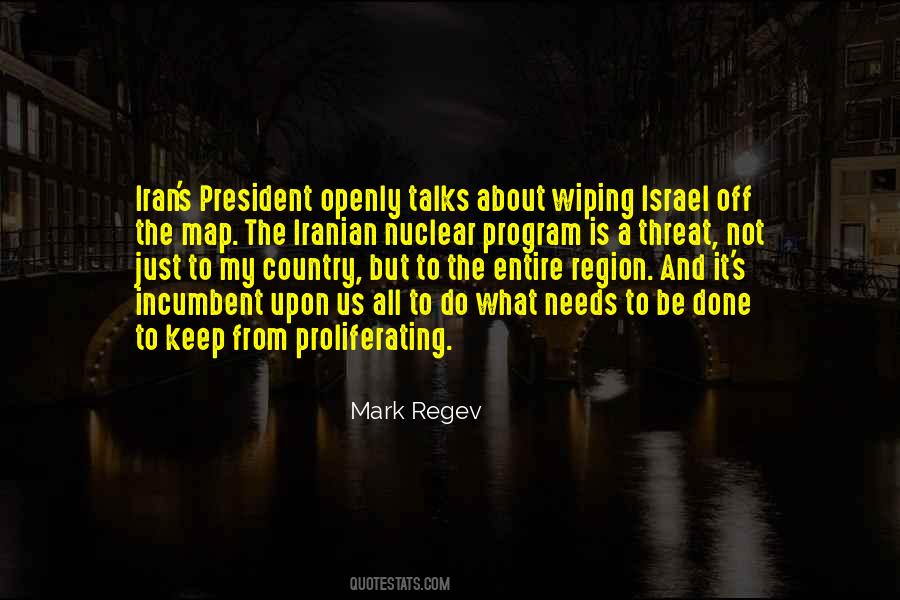 Nuclear Threat Quotes #374571
