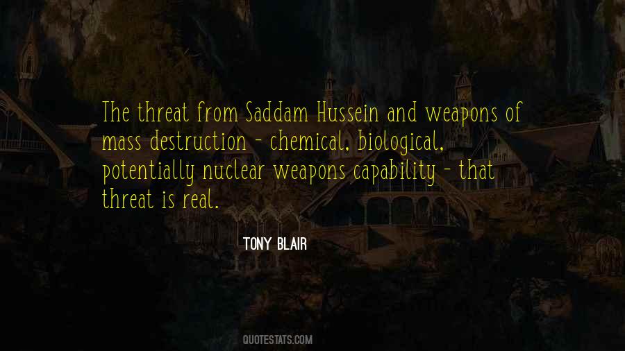 Nuclear Threat Quotes #560853