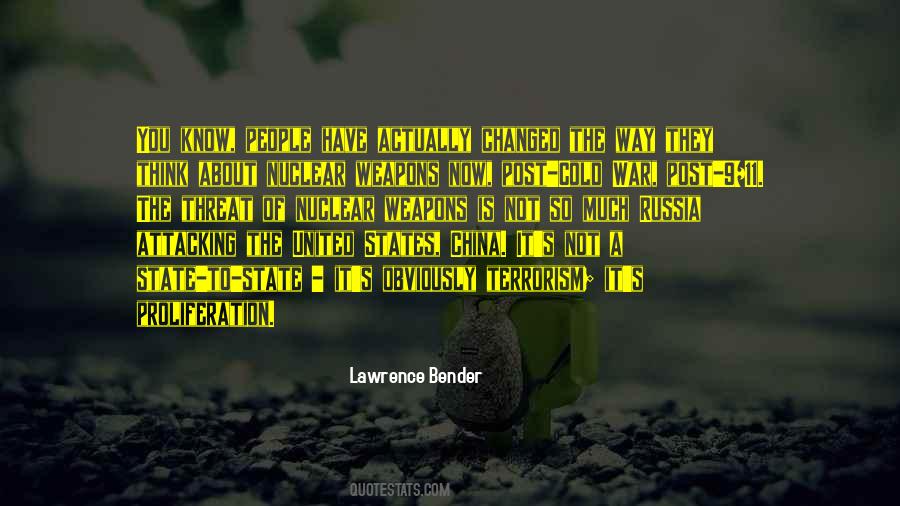 Nuclear Threat Quotes #721475
