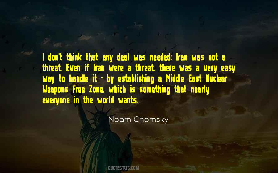 Nuclear Threat Quotes #743085