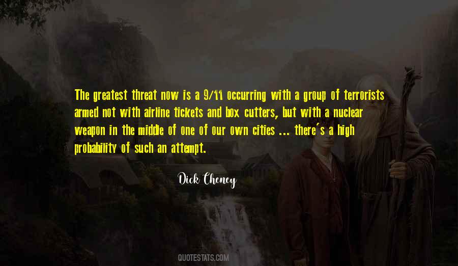 Nuclear Threat Quotes #773881