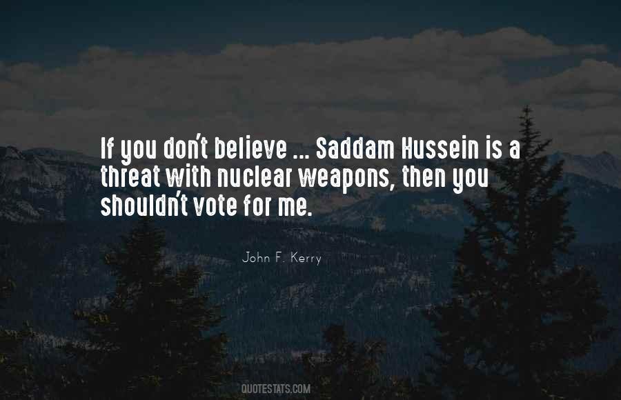 Nuclear Threat Quotes #897480