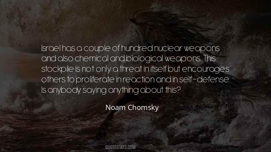 Nuclear Threat Quotes #945812