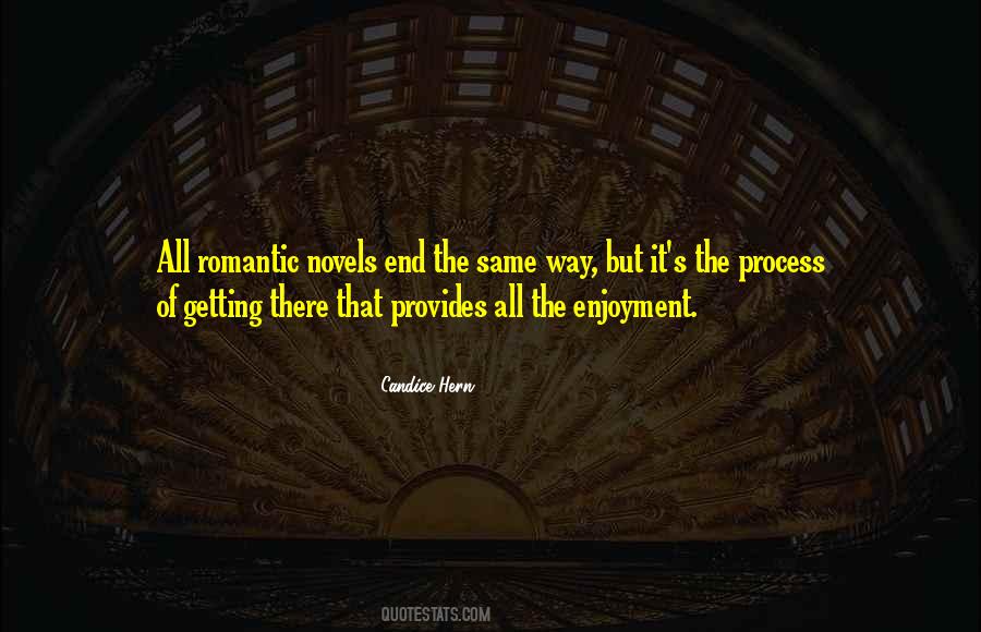 Quotes About Romantic Novels #1217461