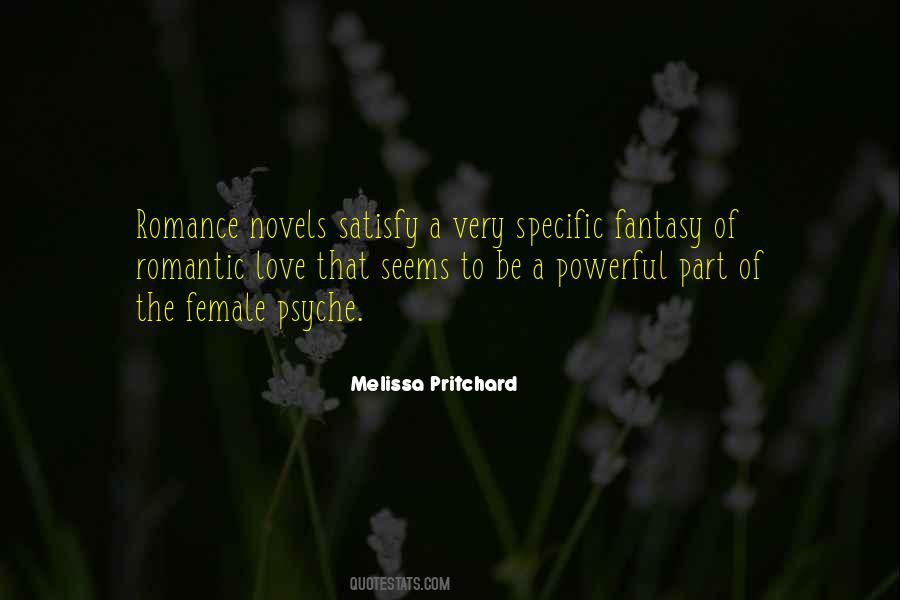 Quotes About Romantic Novels #300897