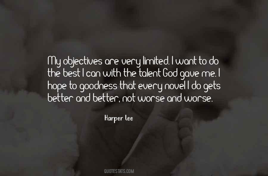 Quotes About Talent And God #677766
