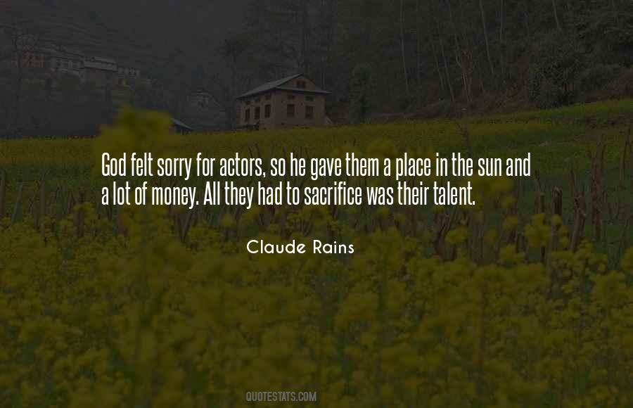 Quotes About Talent And God #776166