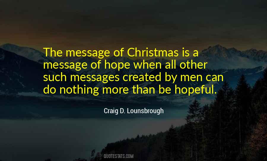 Quotes About Christmas Message #222985