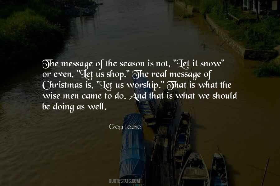 Quotes About Christmas Message #271330