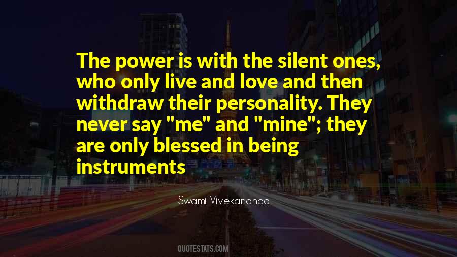 Quotes About Silent Love #642141