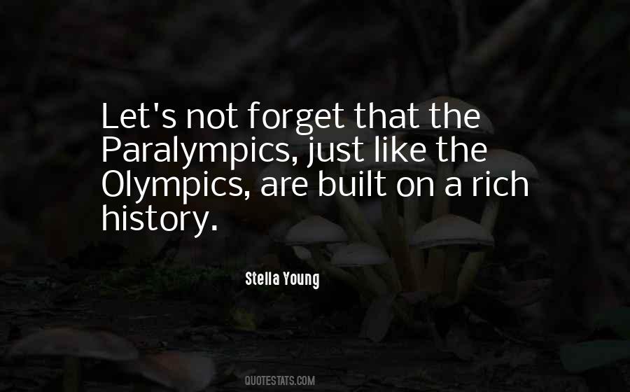Quotes About Paralympics #19382