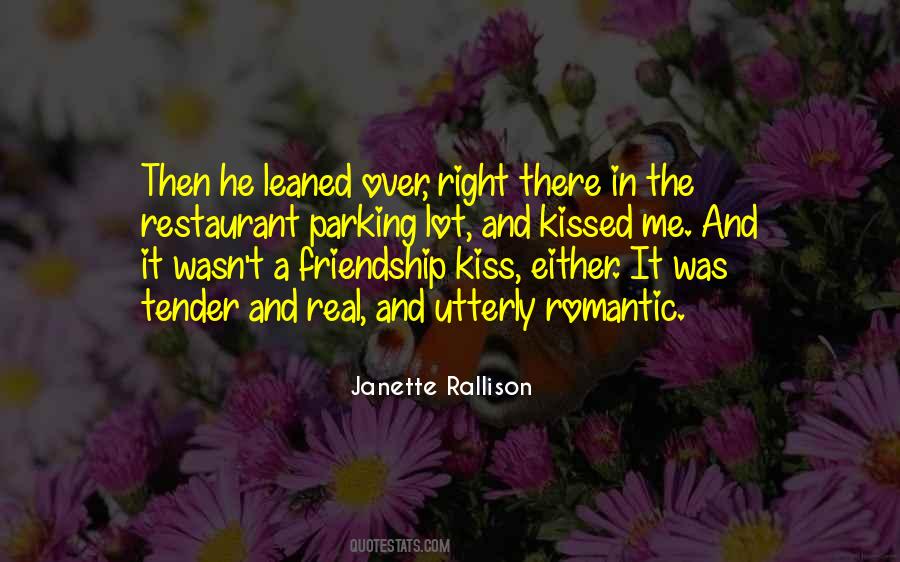 Quotes About Romantic Kiss #1507034