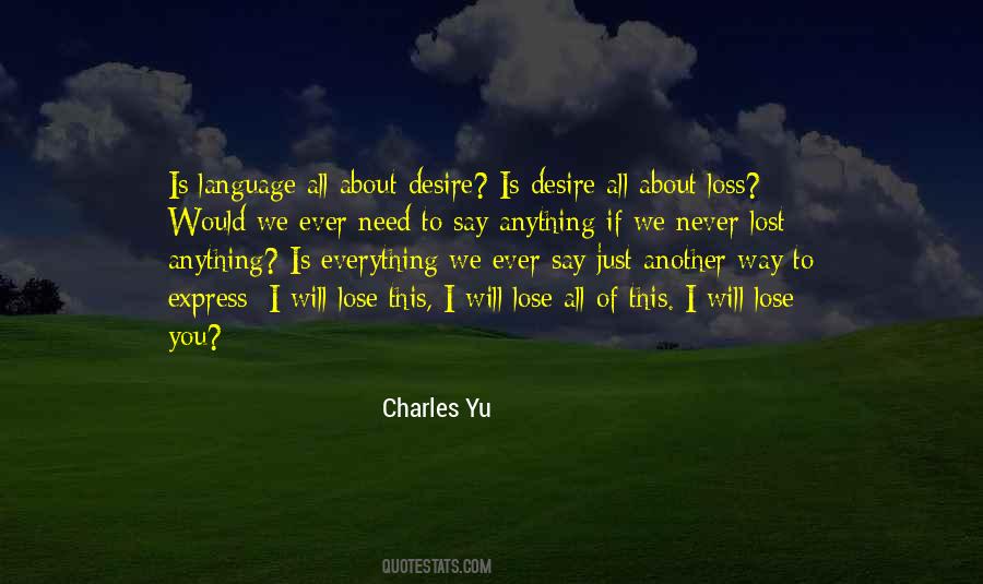 Quotes About Language Loss #1094349