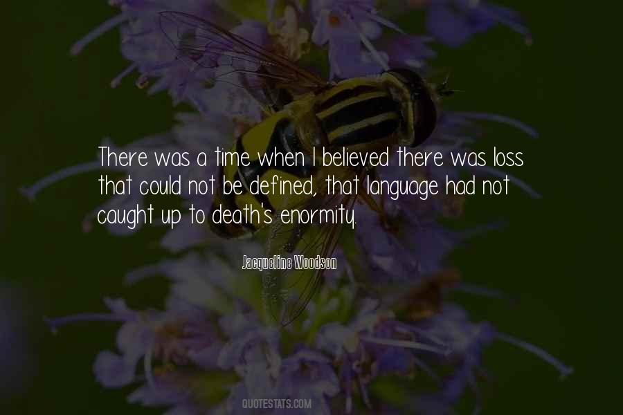 Quotes About Language Loss #1470792