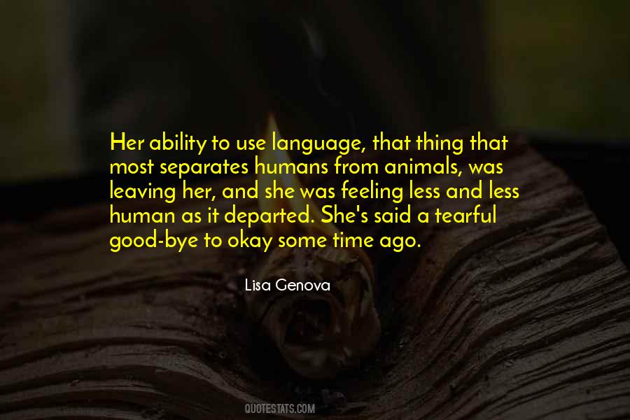 Quotes About Language Loss #1804995