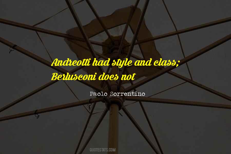 Class And Style Quotes #689187