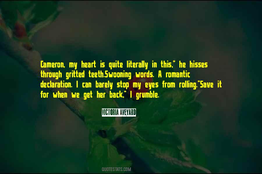 Quotes About Romantic Eyes #251040