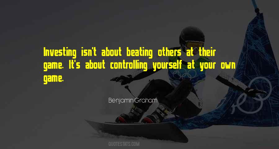 Quotes About Controlling Yourself #1650315