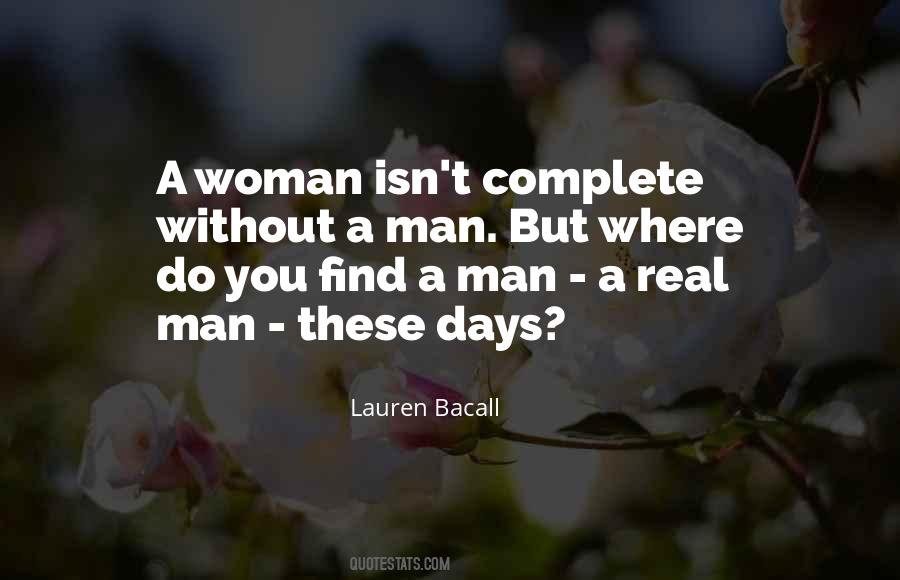 Quotes About A Complete Woman #1013578
