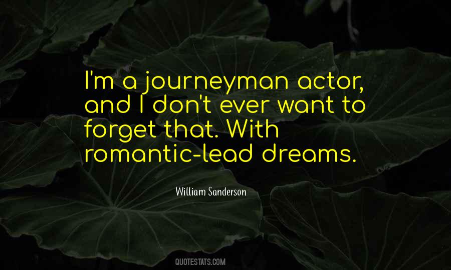 Quotes About Romantic Dreams #494112