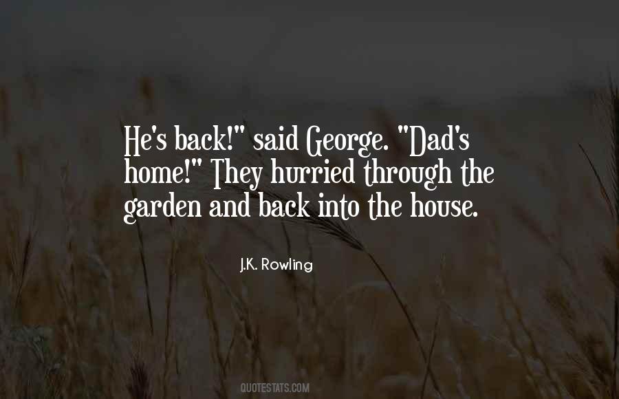 Back Garden Quotes #432531