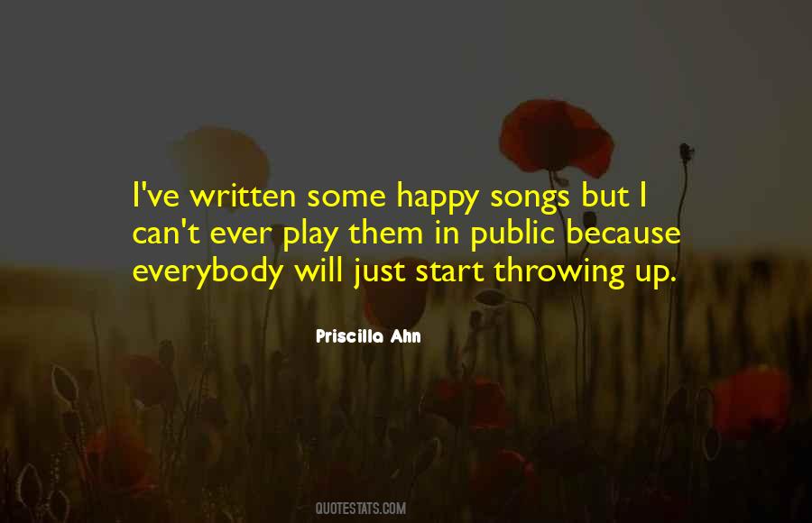 Quotes About Happy Songs #1189147