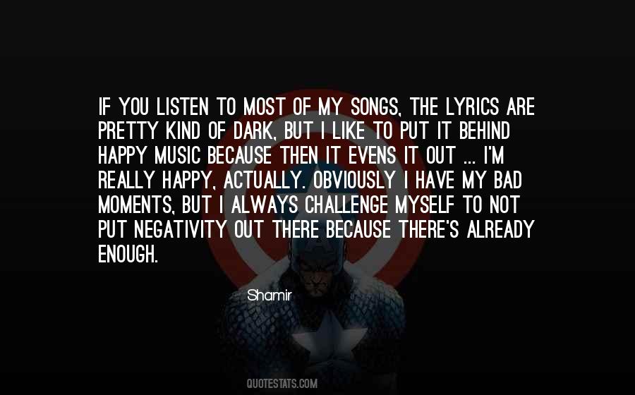 Quotes About Happy Songs #1352322