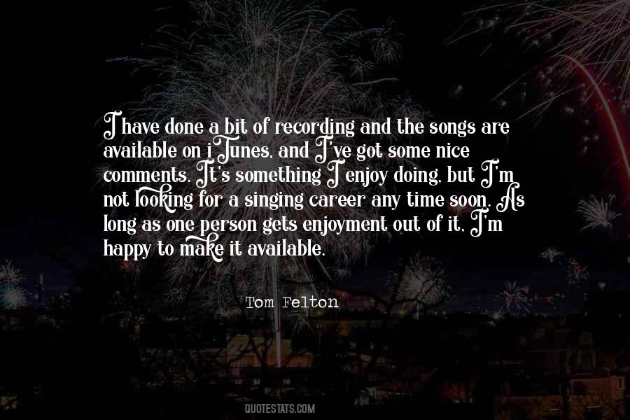 Quotes About Happy Songs #29696