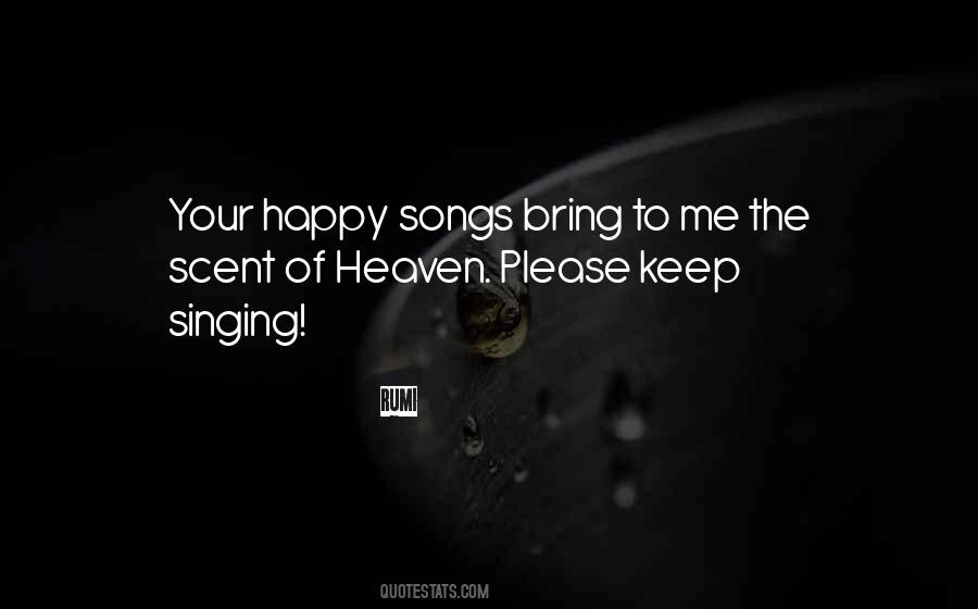 Quotes About Happy Songs #864902
