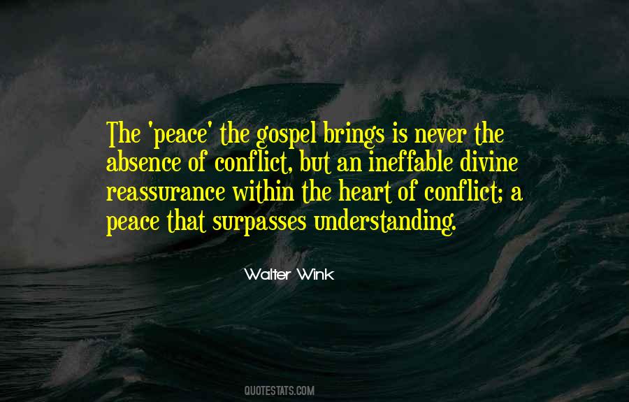 Peace That Quotes #1793966