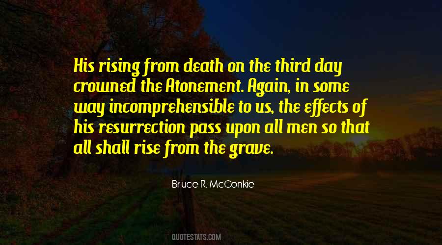 Quotes About Jesus Rising From The Grave #1771173