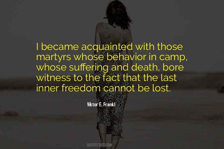 Quotes About Suffering And Death #1188034