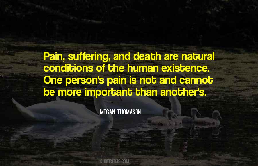 Quotes About Suffering And Death #1198898