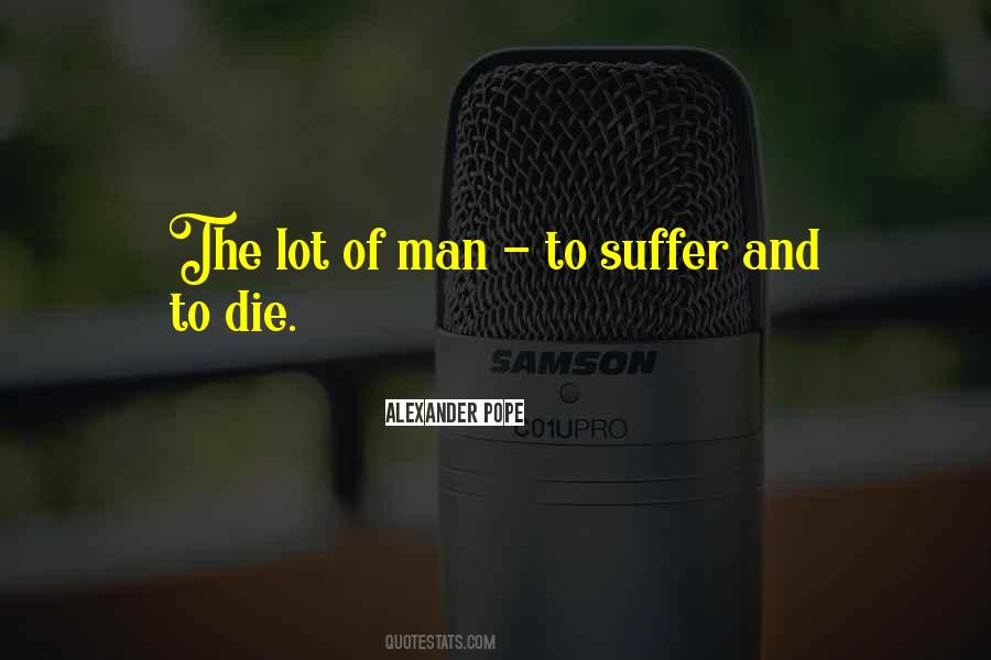 Quotes About Suffering And Death #650328