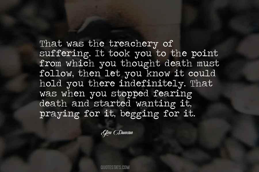 Quotes About Suffering And Death #68669