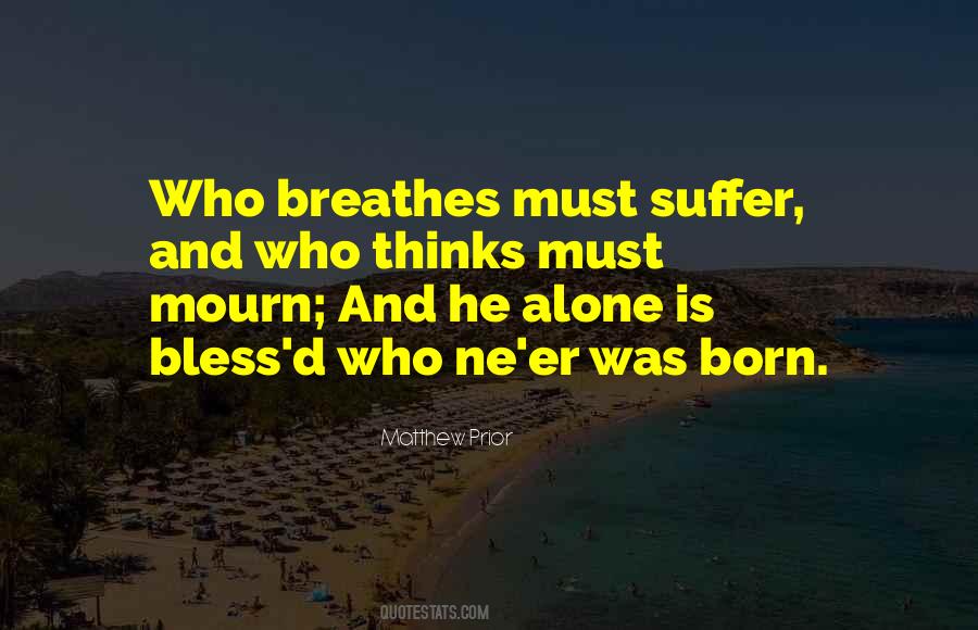 Quotes About Suffering And Death #91504