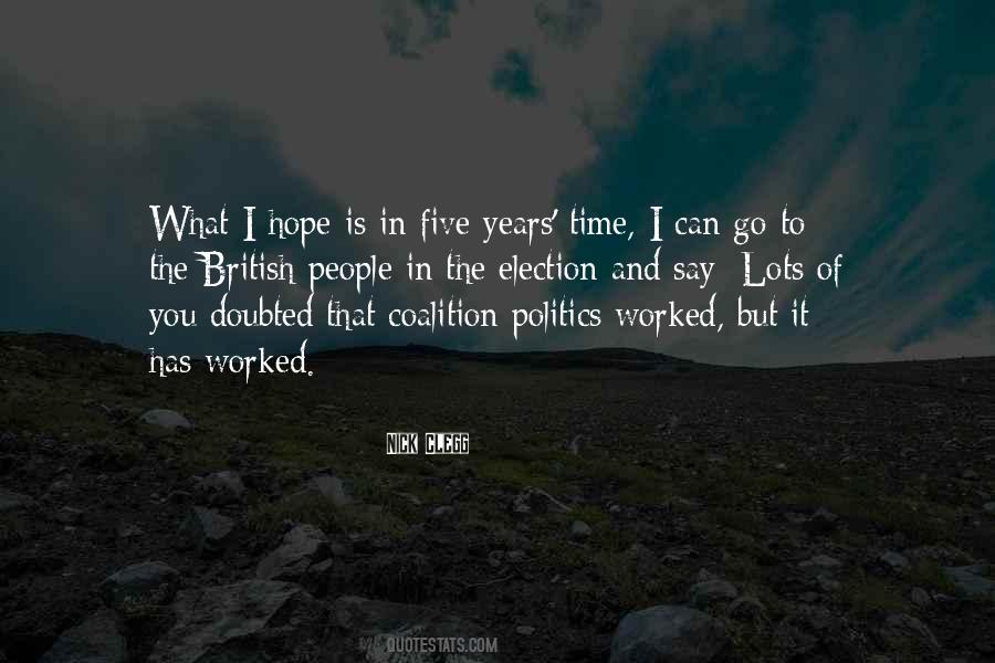 Coalition Politics Quotes #706669