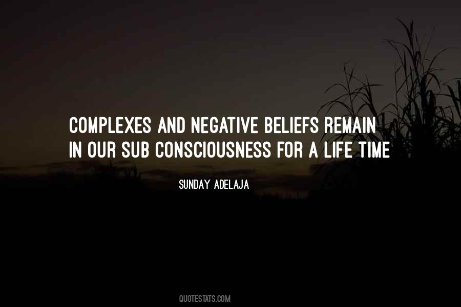 Negative Belief Quotes #1099969