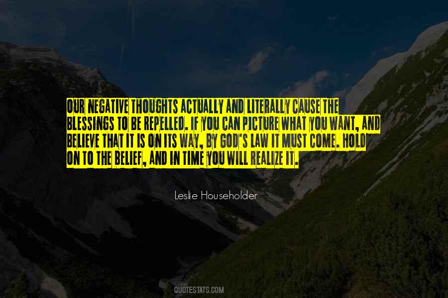 Negative Belief Quotes #674596