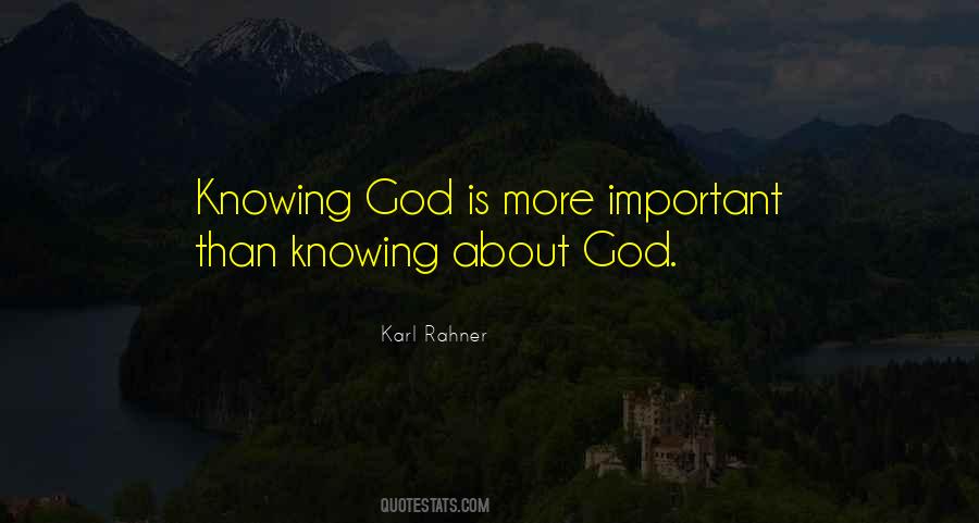 Rahner Karl Quotes #119724