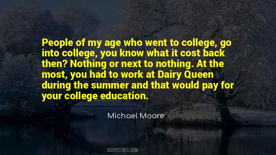 Quotes About Cost Of Education #824151