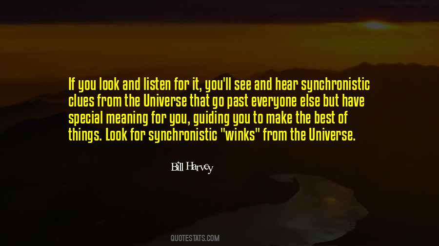 Look And Listen Quotes #38182