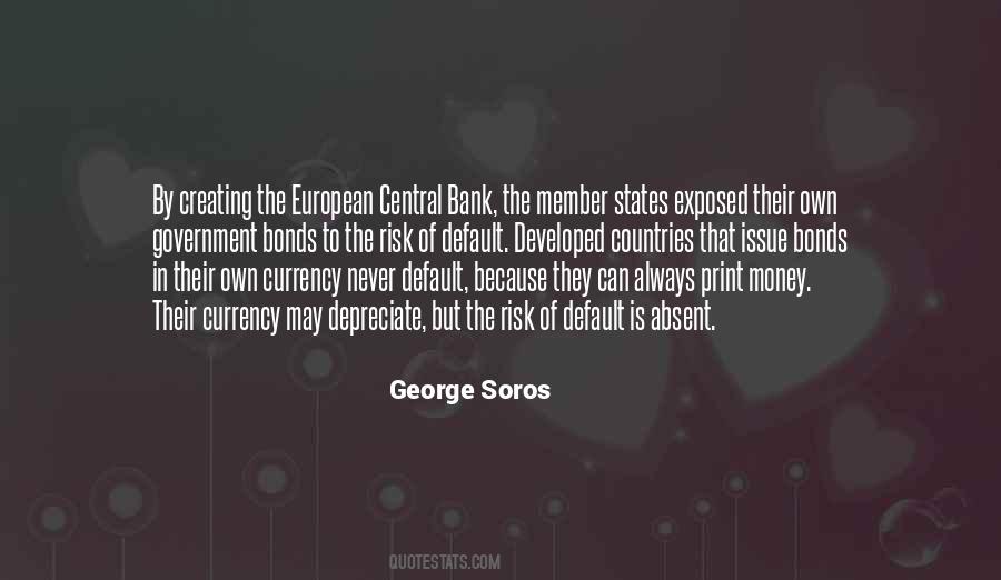 Quotes About European Central Bank #102053