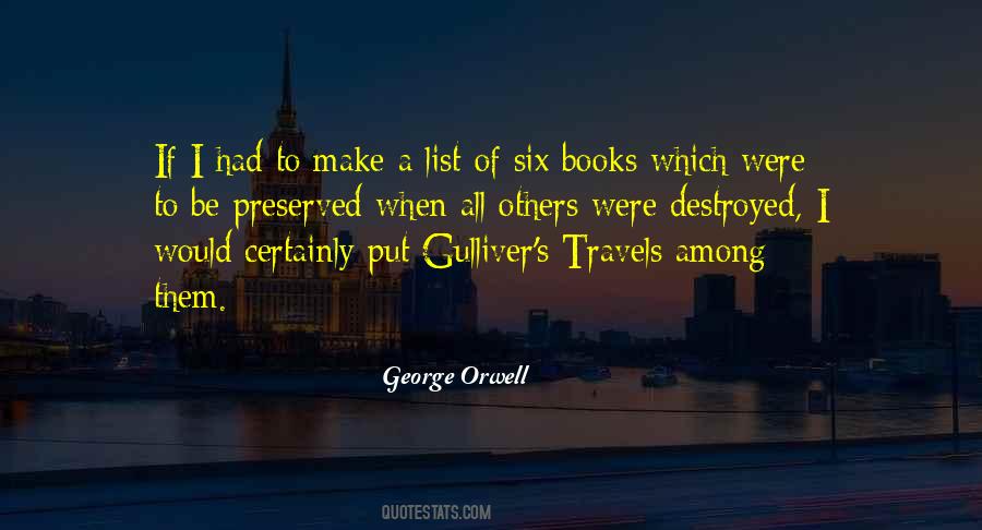 Quotes About Gulliver's Travels #1726799