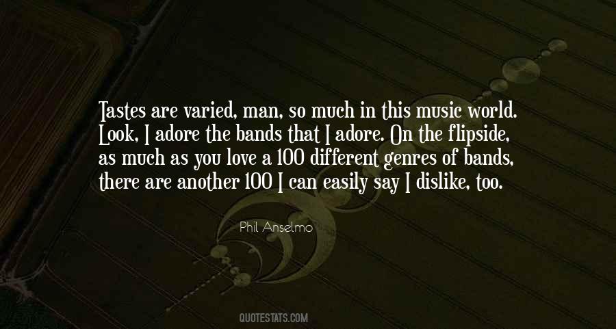 Quotes About Different Genres Of Music #1245435