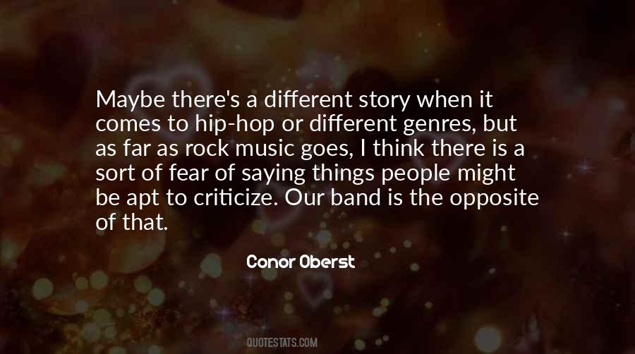 Quotes About Different Genres Of Music #630465