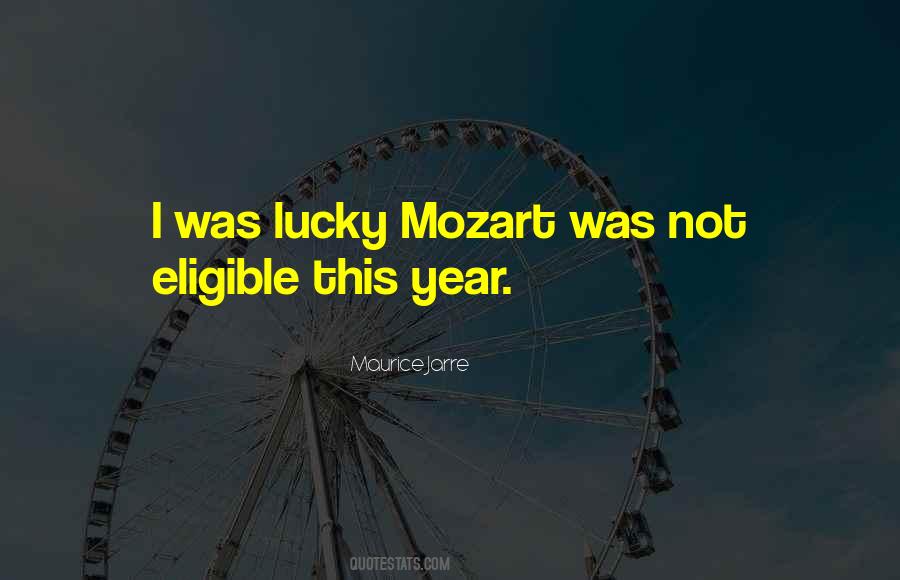 Quotes About Lucky #27999